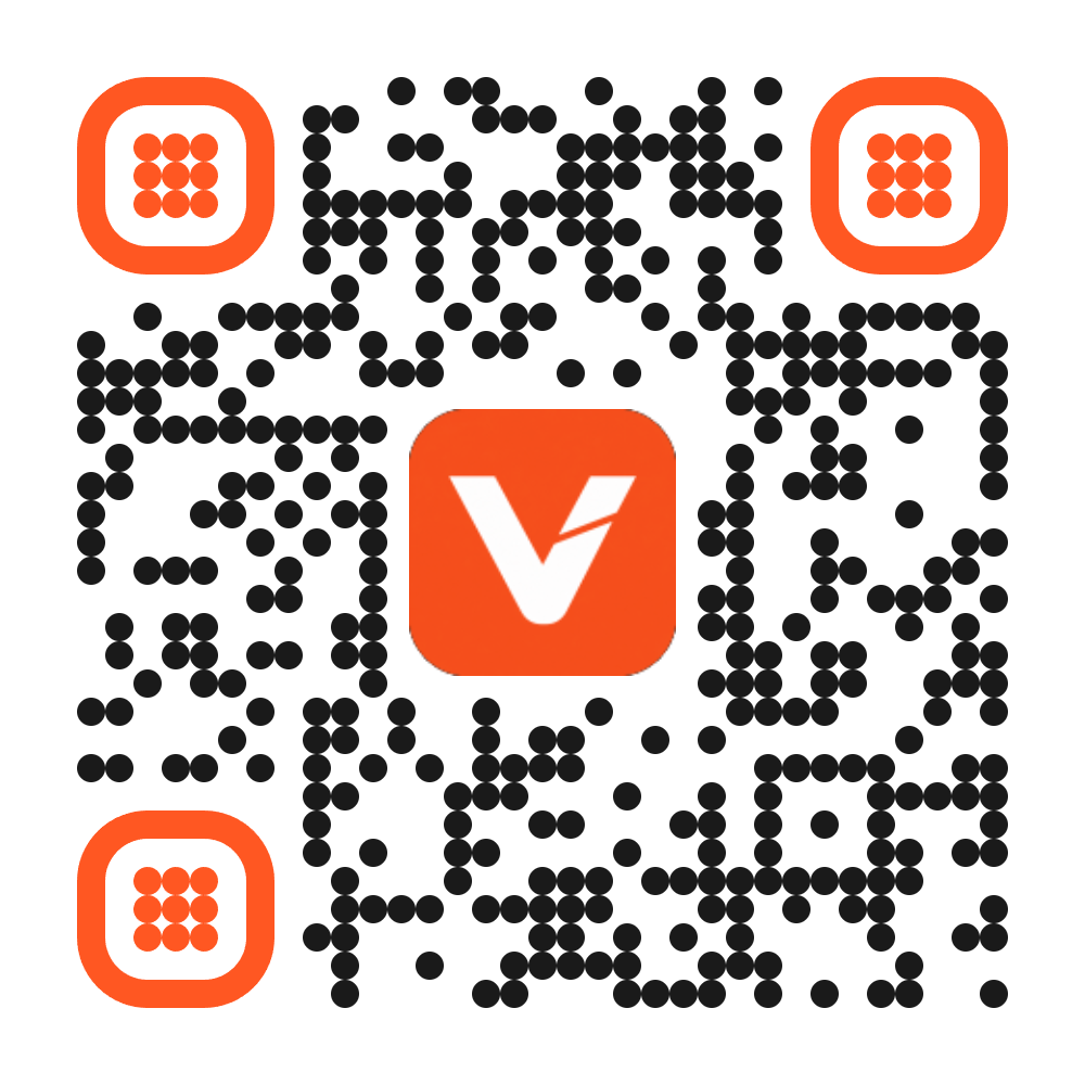 Voorbeeld QR — Logo in het midden